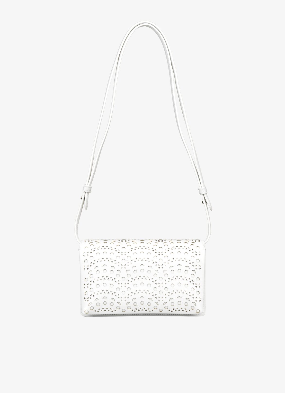 Lulu 19 shoulder bag ALAÏA OPTIC WHITE LULU 19 SHOULDER BAG